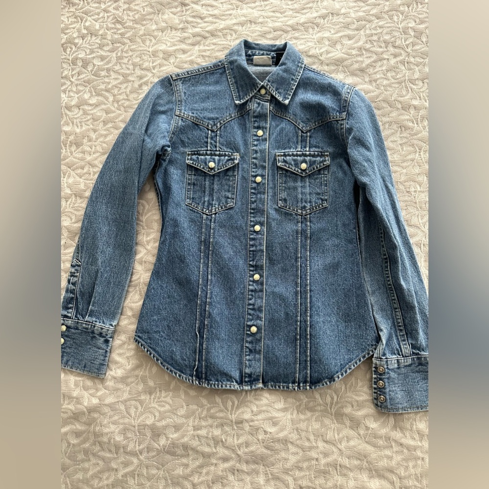 Denim top Size Small
